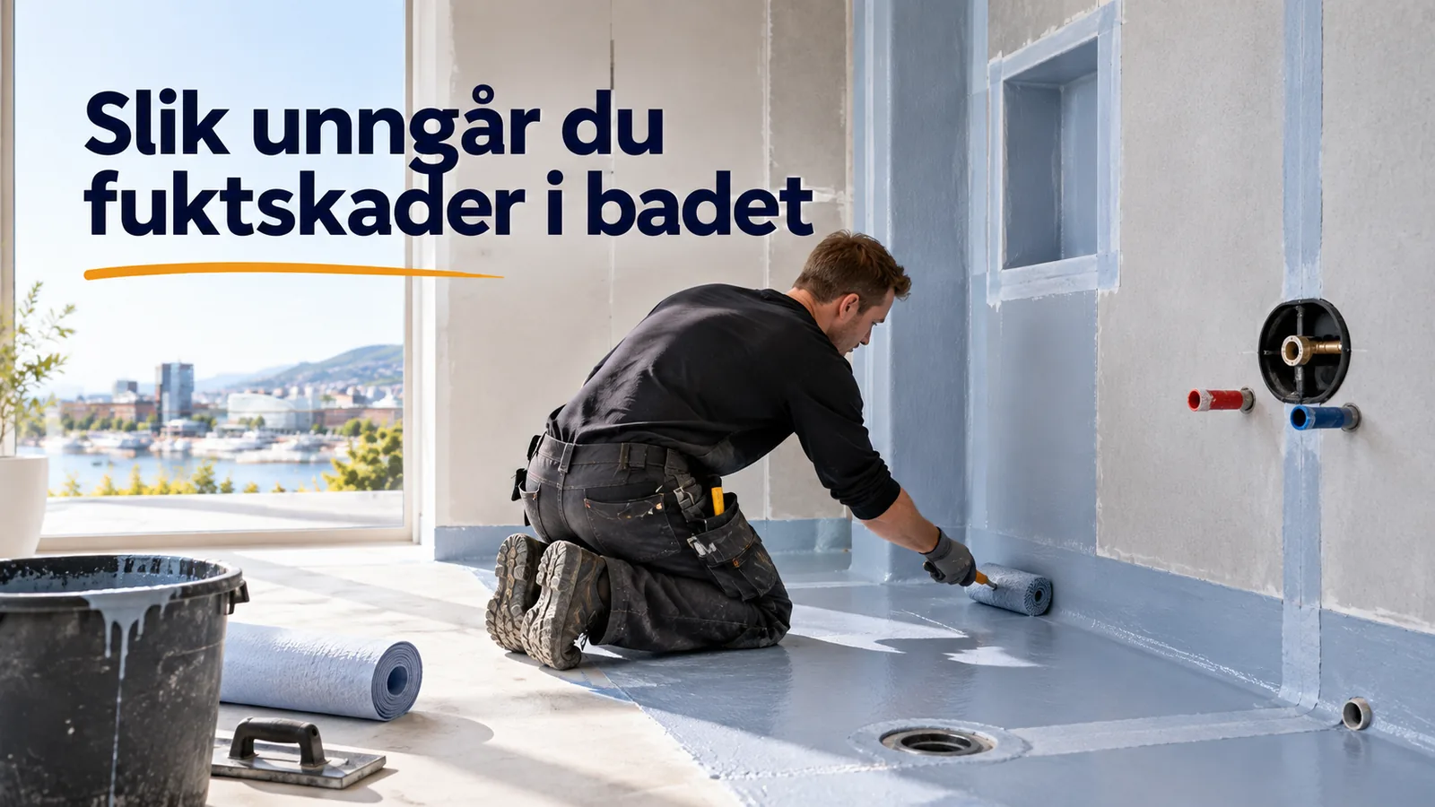 Slik unngår du fuktskader i badet