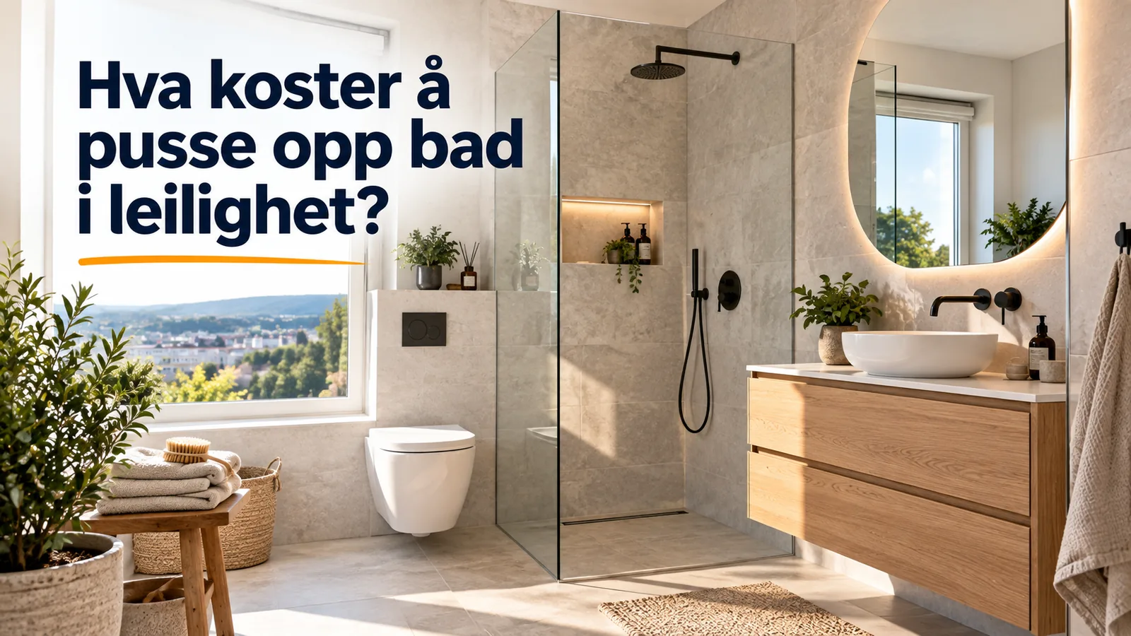 Hva koster å pusse opp bad i leilighet?