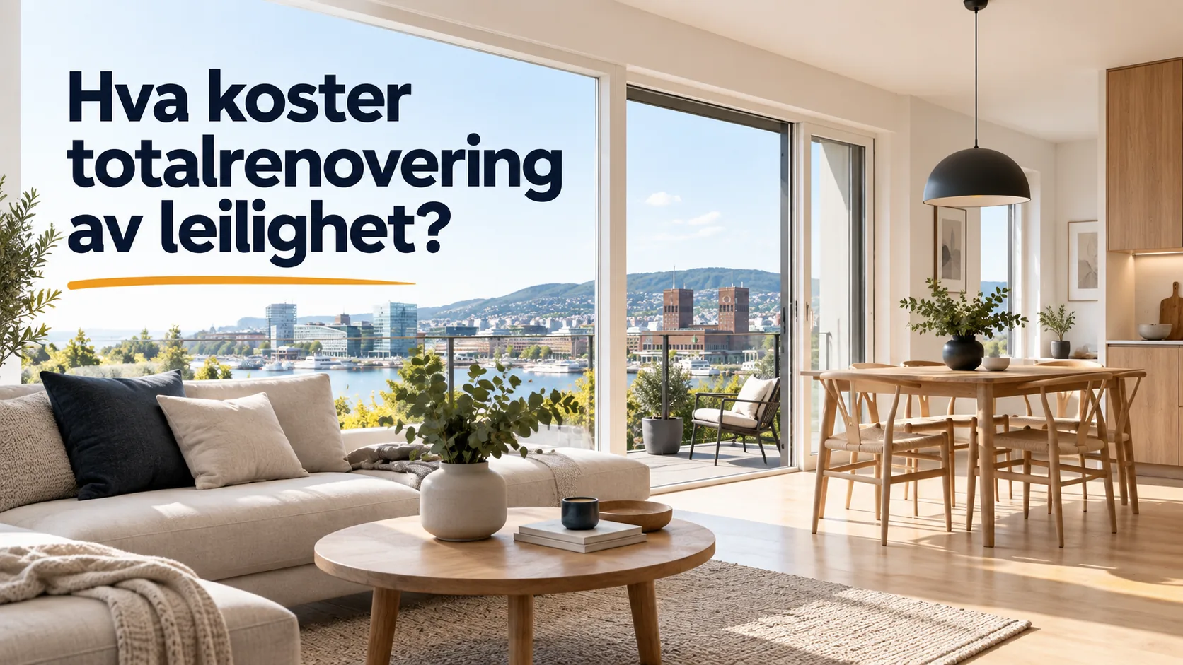 Hva koster totalrenovering av leilighet? Prisguide 2026