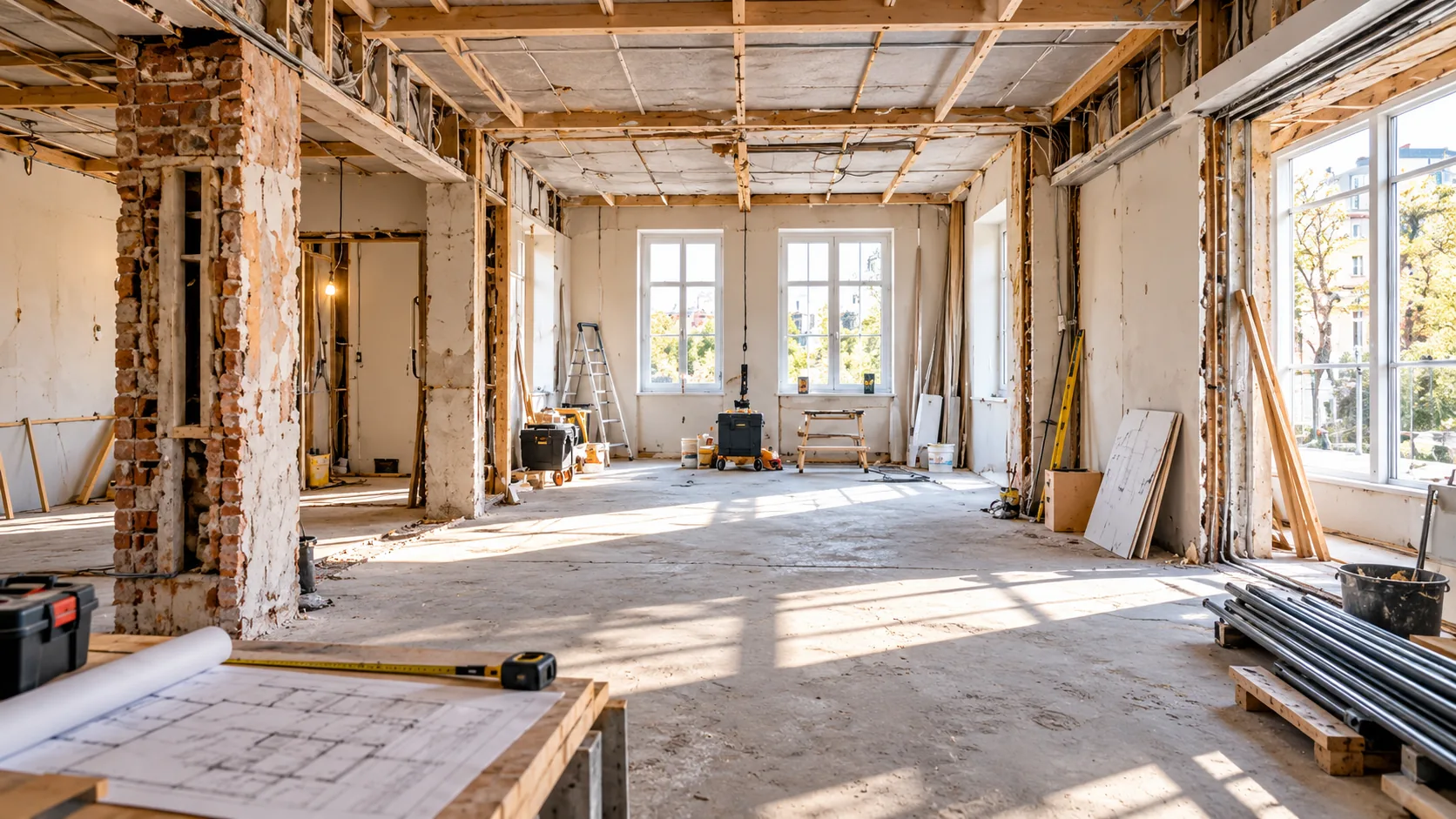 Hvor lang tid tar en totalrenovering?